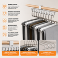 Percha Organizadora para Pantalones — Ahorra Espacio y Ordena tu Clóset