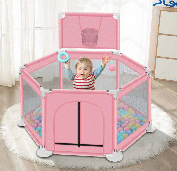 CORRAL HEXAGONAL PARA BEBE